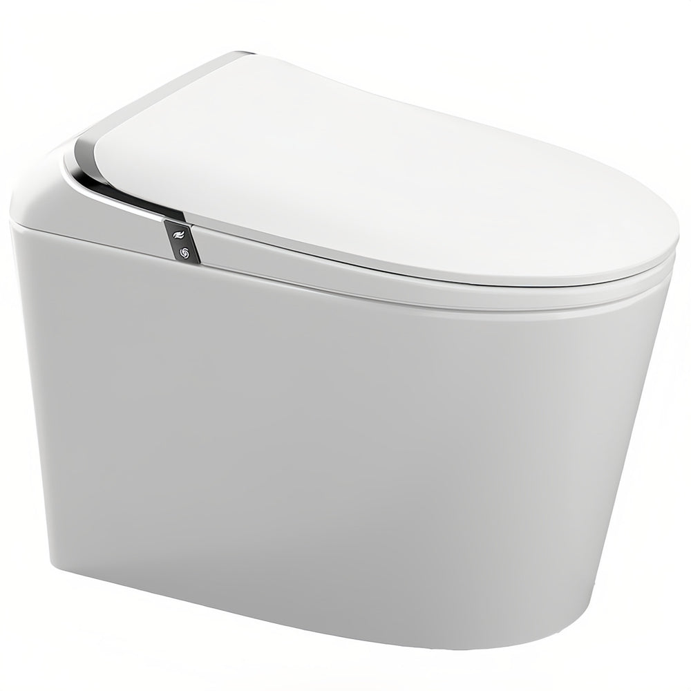 New arrival genuine light smart toilet for home fully automatic dual water circuit instant heating siphon voice electric toilet