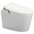 New arrival genuine light smart toilet for home fully automatic dual water circuit instant heating siphon voice electric toilet