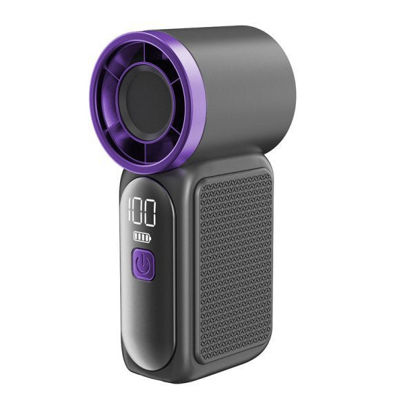 X688 new high-speed mini handheld fan, usb rechargeable, long-lasting battery, turbine portable outdoor fan