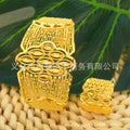 Middle eastern wholesale dubai geometric open bangle bracelet, indian fashion, arabian wedding party gift