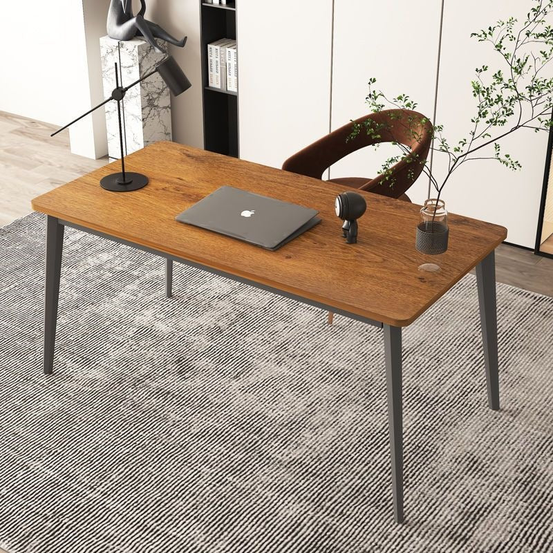Office desk desktop computer desk light luxury study desk home bedroom study table student writing desk rectangular table