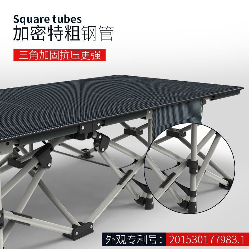 Restar folding bed single office nap bed lunch break recliner home simple portable folding bed