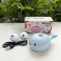children's electric fan suspended ball usb rechargeable mini whale blowing bubble ball toy douyin same style