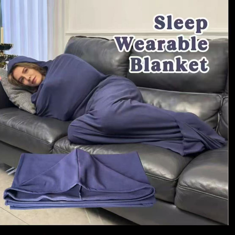 Amazon's new home sleeping bag family comfortable casual heattech mobile pajamas cabin home clothes shark sleeping bag