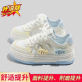 Girls' athletic shoes - new spring/summer  collection: breathable mesh sneakers, white shoes, platform shoes for girls, big & tall sizes, kids' footwear