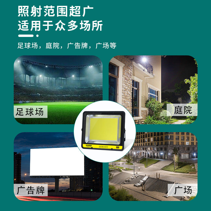 Yaming lighting floodlight led outdoor highlight stadium gymnasium industrial outdoor waterproof high-power floodlight