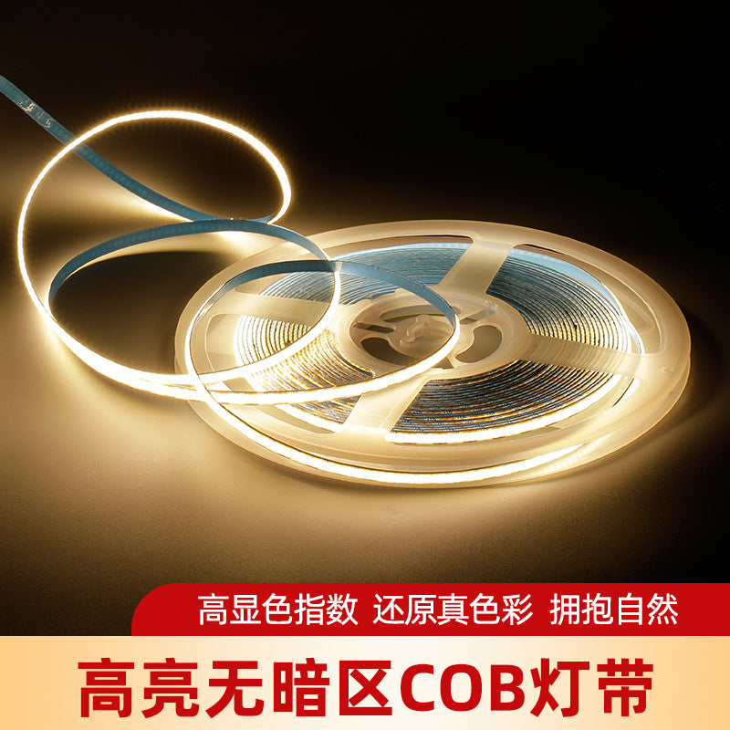 LED light with low voltage patch 240D bare board counter light box self-adhesive soft light strip decorative linear light line can be bent