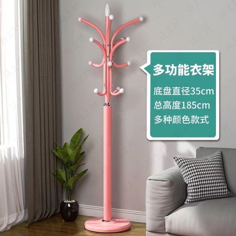 Popular coat rack floor-standing simple modern storage shelf clothes rack clothes rack entrance hall storage artifact