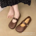 2026 spring/summer new french retro low-cut flats - women's commute & casual wear, non-slip fashion loafers