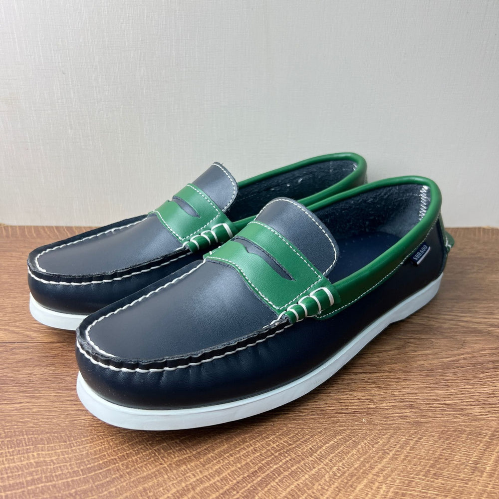 Men's leather slip-on loafers - genuine leather boat shoes, versatile business casual shoes, 2025 new anti-slip collection