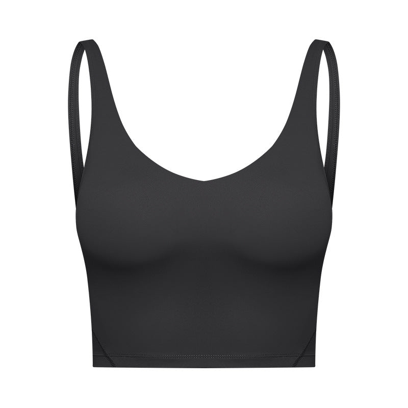 new arrival beautiful back push-up sports intimates women's running high-intensity yoga bra sports vest s2054