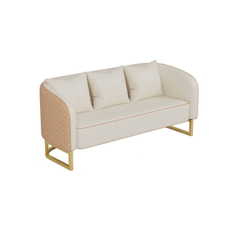 Hotel lobby sofa chair rest area reception booth sales office reception negotiation table and chair combination solid wood frame