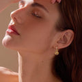 European and american amazon new scallop beach retro chic earrings elegant jewelry earrings travel party gift for women