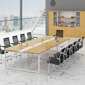 Saint li office desk combination conference table - minimalist modern rectangular table for negotiation, training, and workstation use