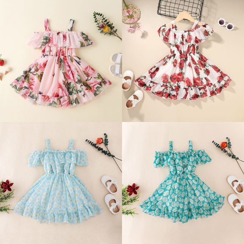Girls' dresses summer  new styles: trendy and chic summer outfits for kids, princess dresses and tank dresses for toddlers and young children