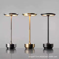 Usb rechargeable table lamp - touch control, retro industrial style, perfect for bars, restaurants, studies, bedrooms, and bedside tables