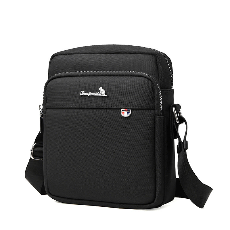 New Oxford cloth fashion trend hand carry versatile simple atmosphere high value bag casual fanny bag messenger bag