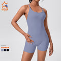 New arrival cross-border cross-back tight one-piece yoga wear sports casual hip lift all-in-one one-piece yoga wear
