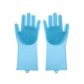 Pet bathing gloves dog bathing handy gadget bathing brush teddy plastic bathing gloves anti-scratch silicone gloves