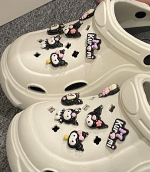 Eva ultra-light toe cap clogs girls slippers women's summer comfortable outer wear non-slip deodorizing filter baby boys shoes students