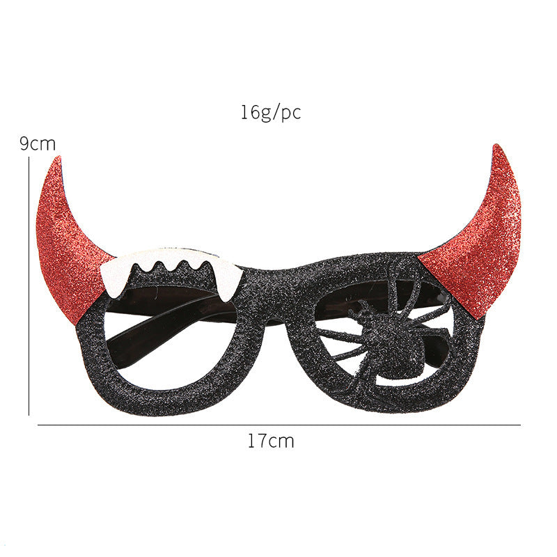 Halloween Pumpkin Glasses Kids Adult Ghost Festival Party Decorations Photo Props Funny Glasses Frames