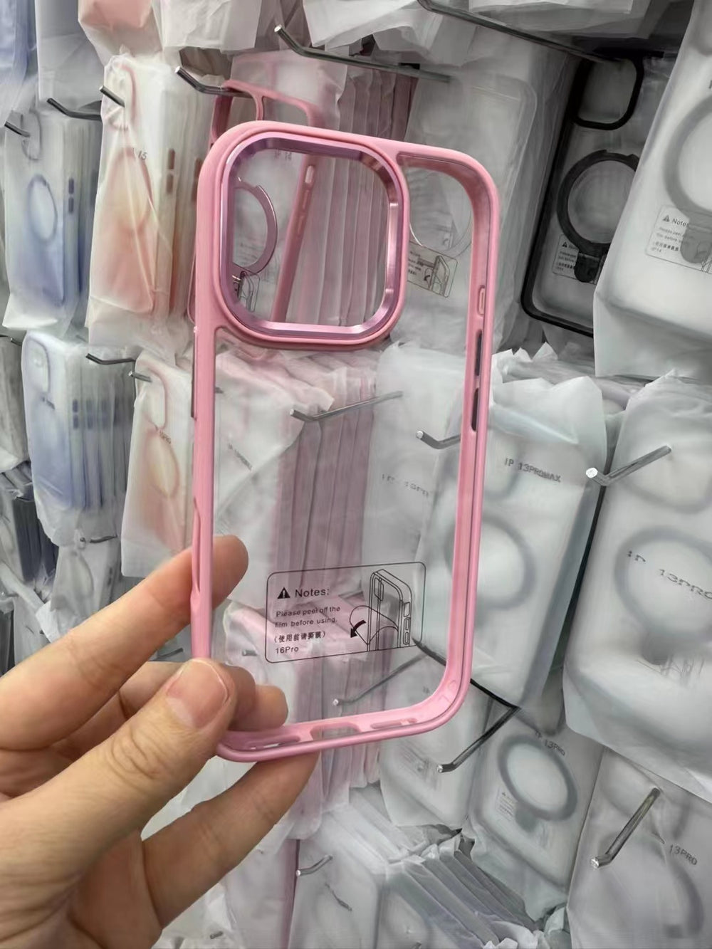 Suitable for iphone 17 air orange phone case, 15 apple 16 transparent hard case with gold shield metal lens ring, drop-proof