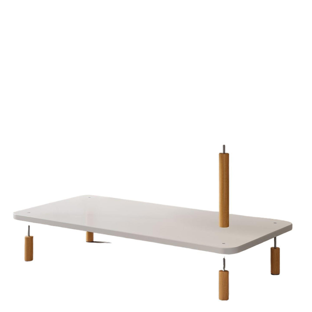 Coffee table small apartment double layer thickened rental house simple table high-end simple tea table bedroom small table