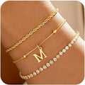 Bracelet does not fade women's summer single row full zirconium bracelet women's niche styleclassy pull-out bracelet casualeasiest for match bracelet