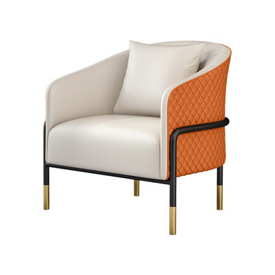Nordic office business table and chair combination sales department reception single sofa chair hotel negotiation one table and two chairs