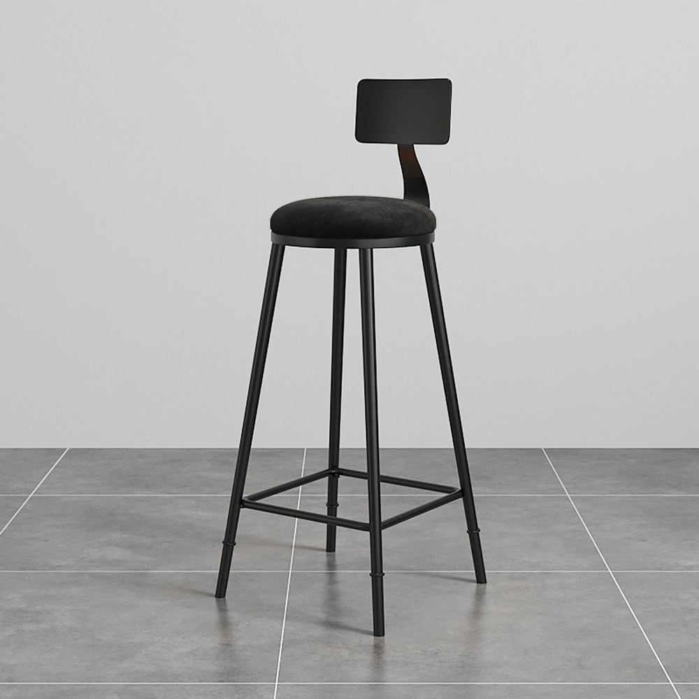Accessible luxury bar chair for home modern casual bar chair high stool kitchen island chair bar stool front desk bar chair