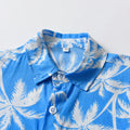 Kids' floral shirt, boys' cotton shirt, children's outfit set, loose-fit lightweight summer clothing, boys' shirt