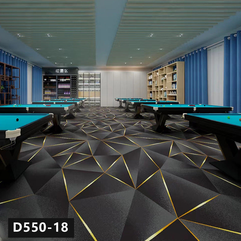 Special nylon non-fading abrasion resistantktv club billiards billiards room commercial carpet for billiard halls
