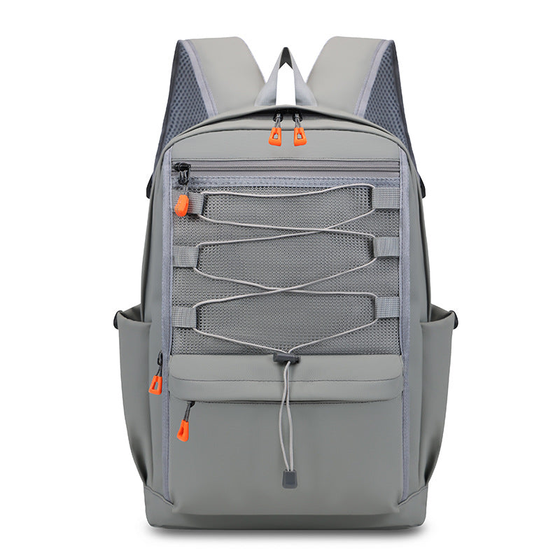 New middle and high school student schoolbag large capacity backpack men's Oxford cloth waterproof travel backpack lightweight backpack