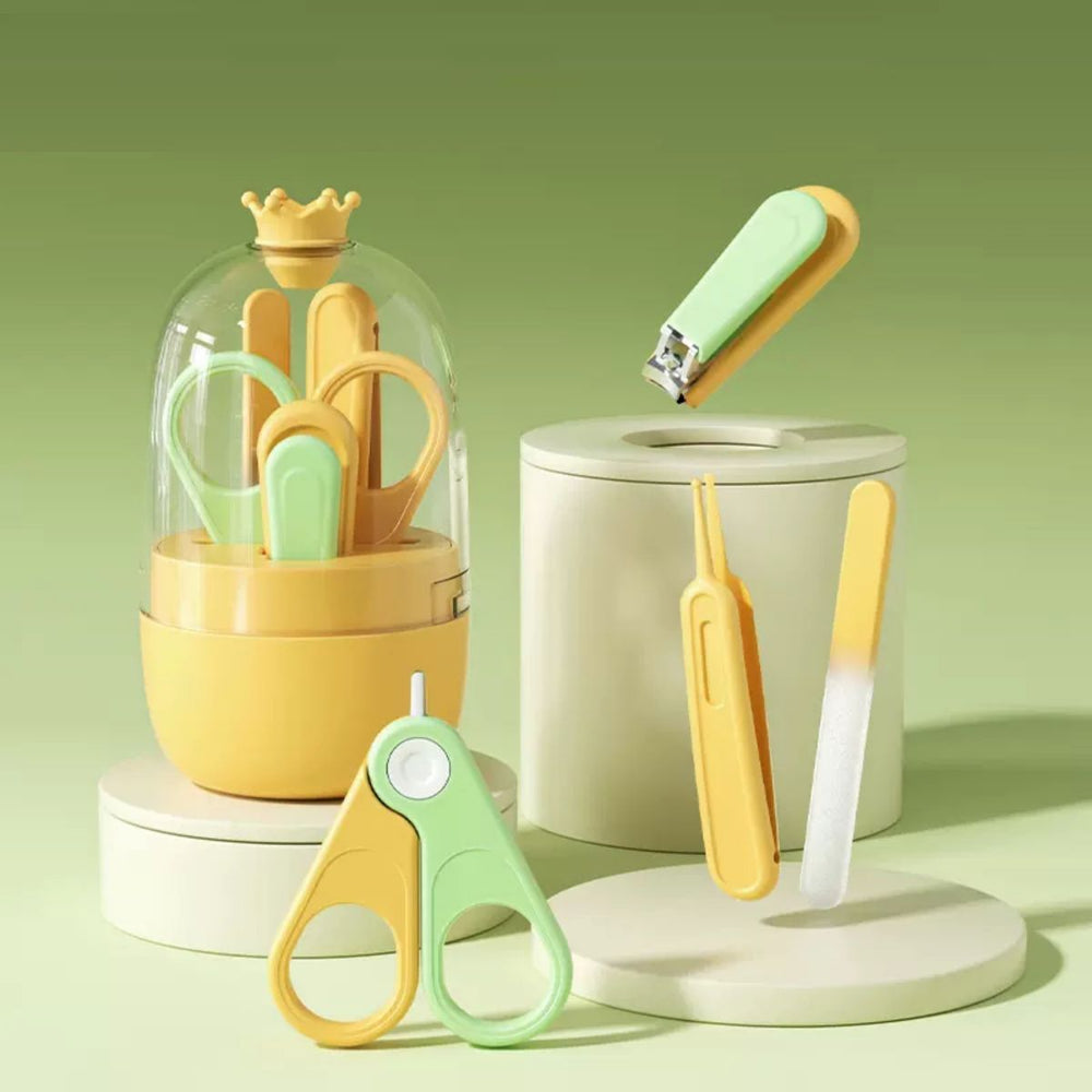 Baby nail clipper set - safe anti-pinching nail clippers for infants and toddlers - newborn essentials