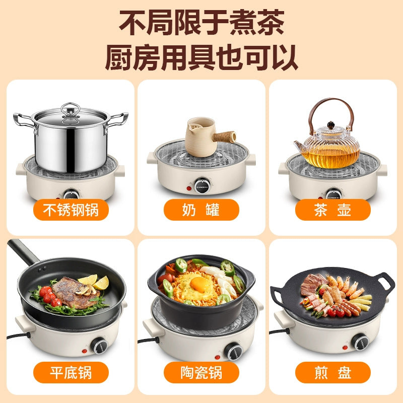 Stove for making tea by the stove, winter for home smokeless barbecue stove, electric oven, indoor stove, electric ceramic stove, electric stove