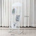 Floor magazine rack, newspaper rack, book rack, display rack, promotional material rack, single page rack, storage rack