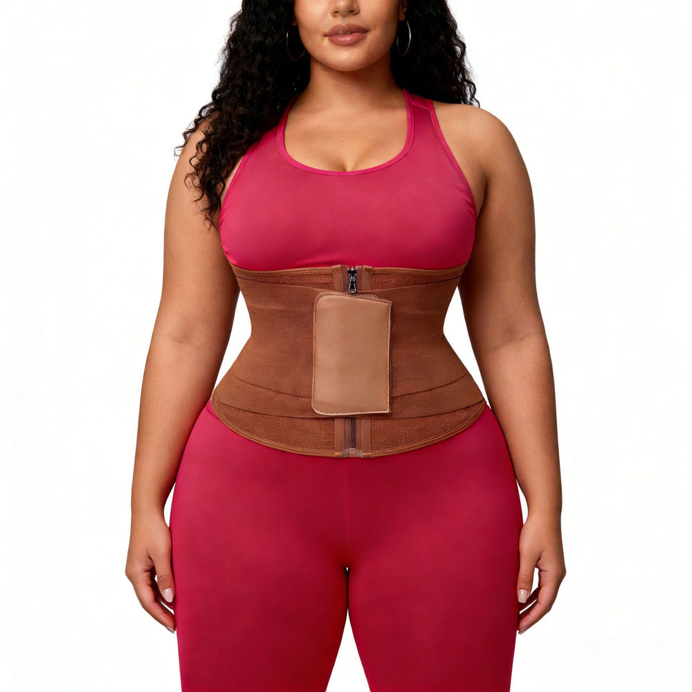 European and american shaping workout waist trainer - slimming, tummy control, back support, and waist cincher