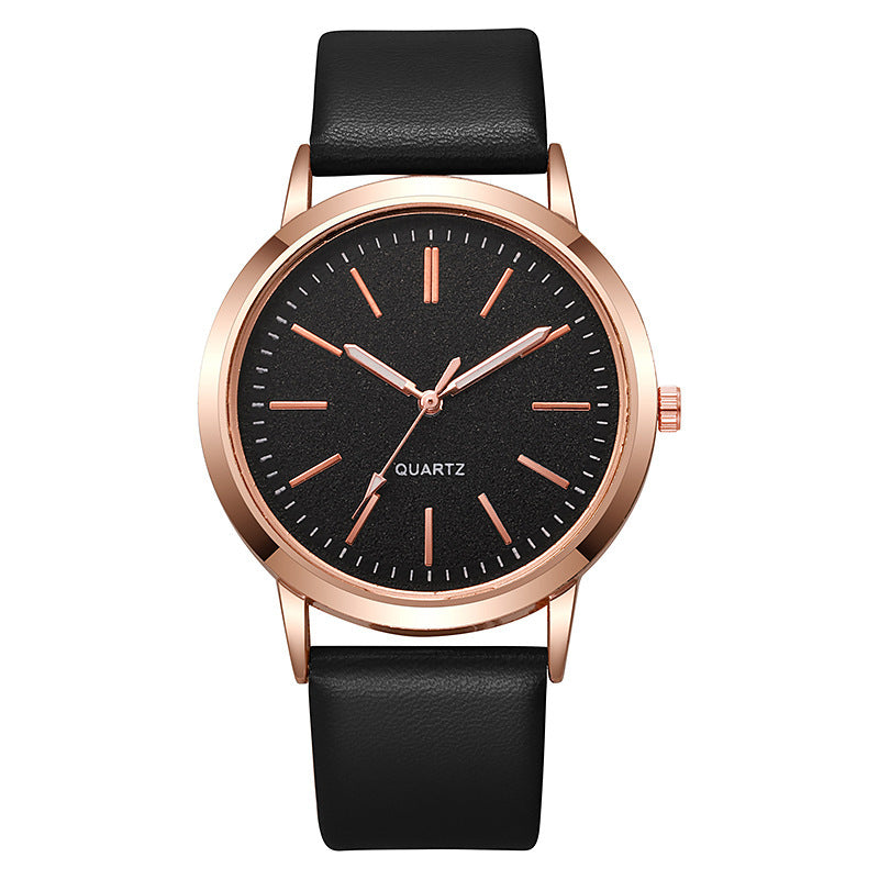 2024 new arrival: women's watch - student style, korean design, alloy & pu leather strap, quartz movement, fashionable ladies' watch, white