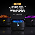new desktop colorful simulated flame aroma diffuser, usb air humidifier aroma diffuser for home and hotel use