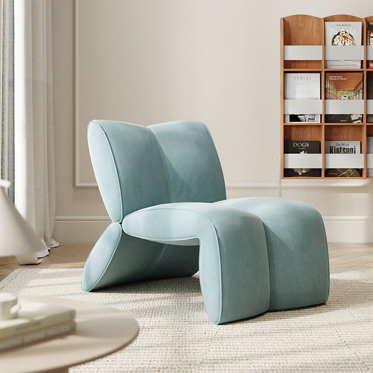 Accessible luxury modern living room designer single lazy sofa chair hotel beauty salon rest reception balcony casual chair