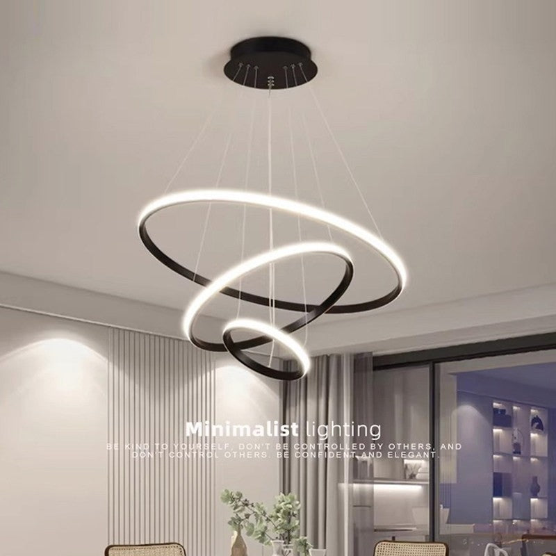 2026 new living room dining room pendant light, light luxury nordic led bedroom lamp, popular lighting fixture, high-end modern minimalist style