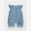 Autumn new arrival baby girl denim overalls baby onesie suitnewborn style princess crawling clothes trendy
