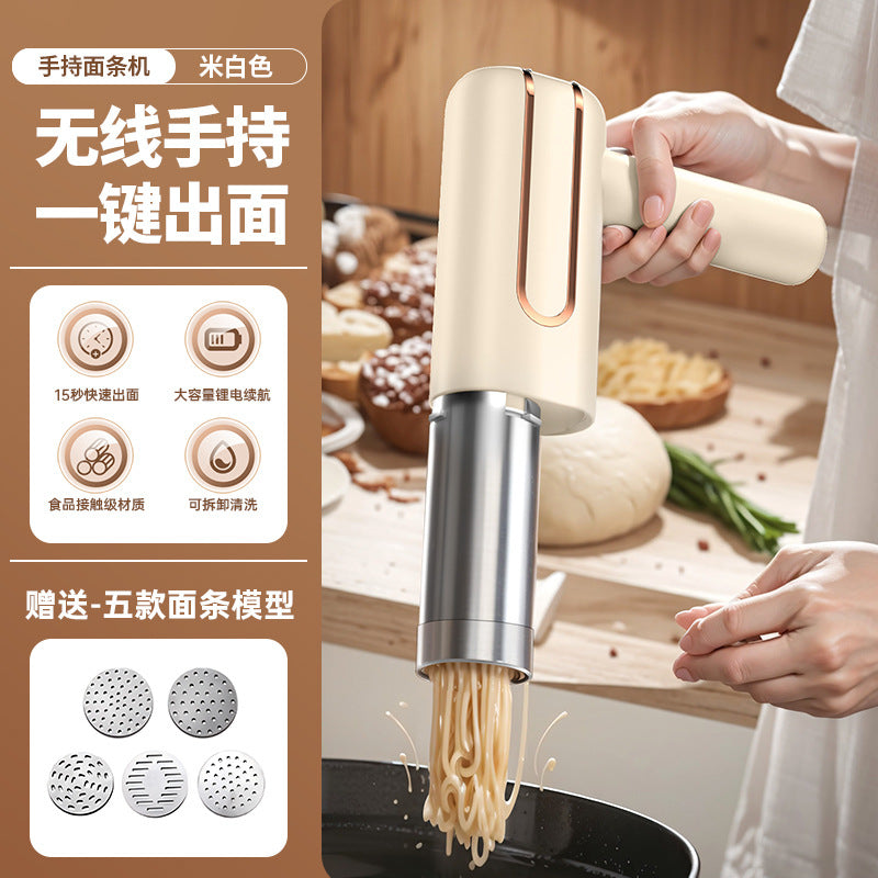 household small fully automatic noodle machine electric noodle press noodle machine portable wireless handheld noodle gun