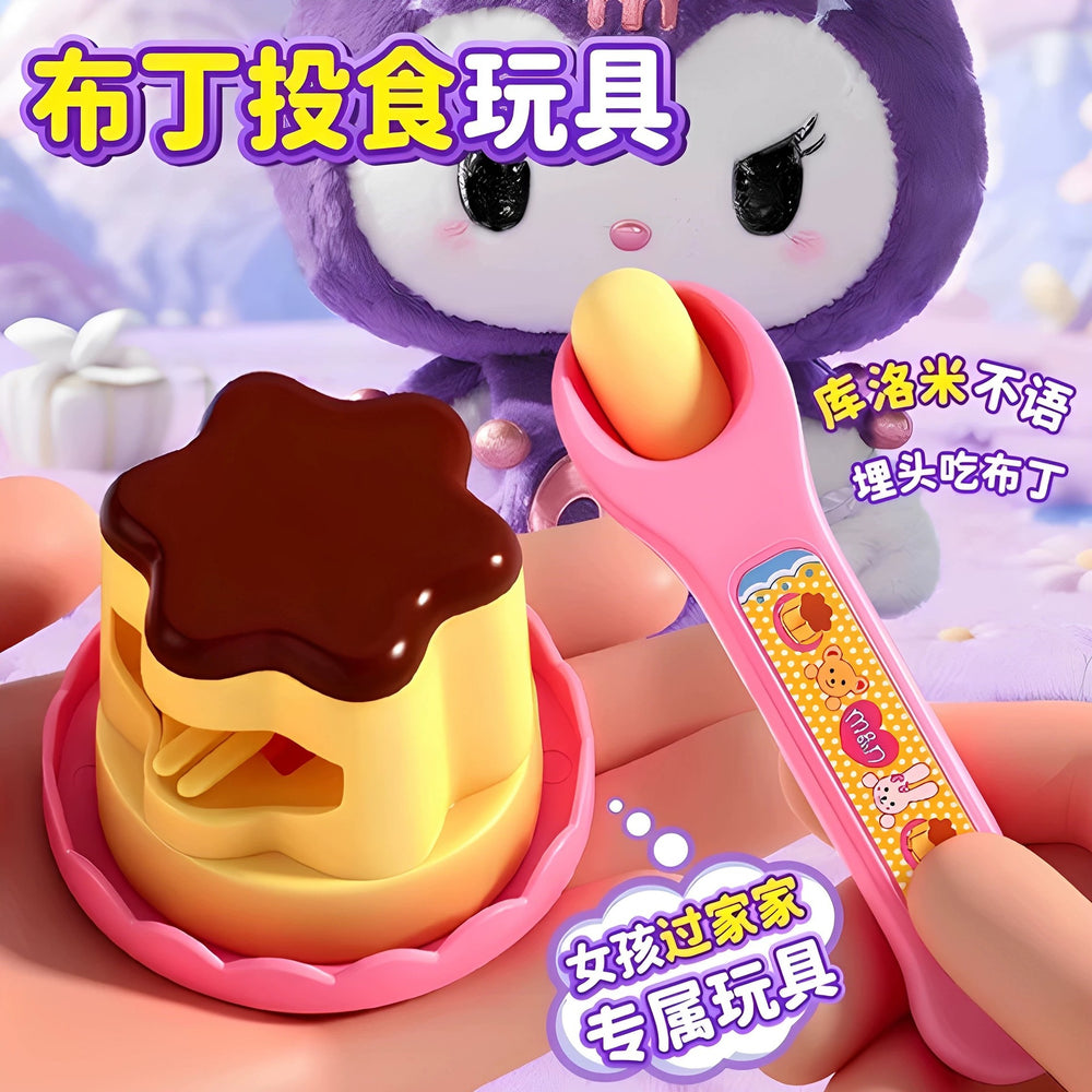 【half price clearance】pudding feeder - kids' pretend play simulation jelly fun feeder - girls' toy