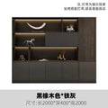 Office bookcase boss background cabinet file cabinet wooden information cabinet storage storage wall floor cabinet