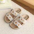 Kids' summer sandals: new daisy design, trendy style, korean fashion, versatile platform slides