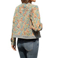 Fashion cross-border foreign trade  independent station washed new style age-reducing casual retro jacquard long-sleeved jacket for women trendy