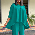 C8615   new summer foreign trade women's fashionable elegant loose plus size irregular african top