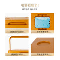Outdoor insulated box camping style picnic barbecue food preservation refrigerator car refrigerator pull rod insulated box with wheels