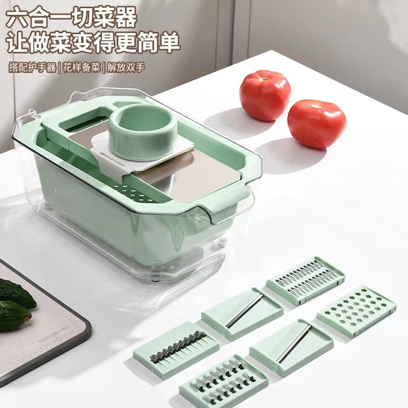 Multifunctional grater stainless steel vegetable cutter for home potato shreds cucumber slicer grater vegetable cutting handy gadget